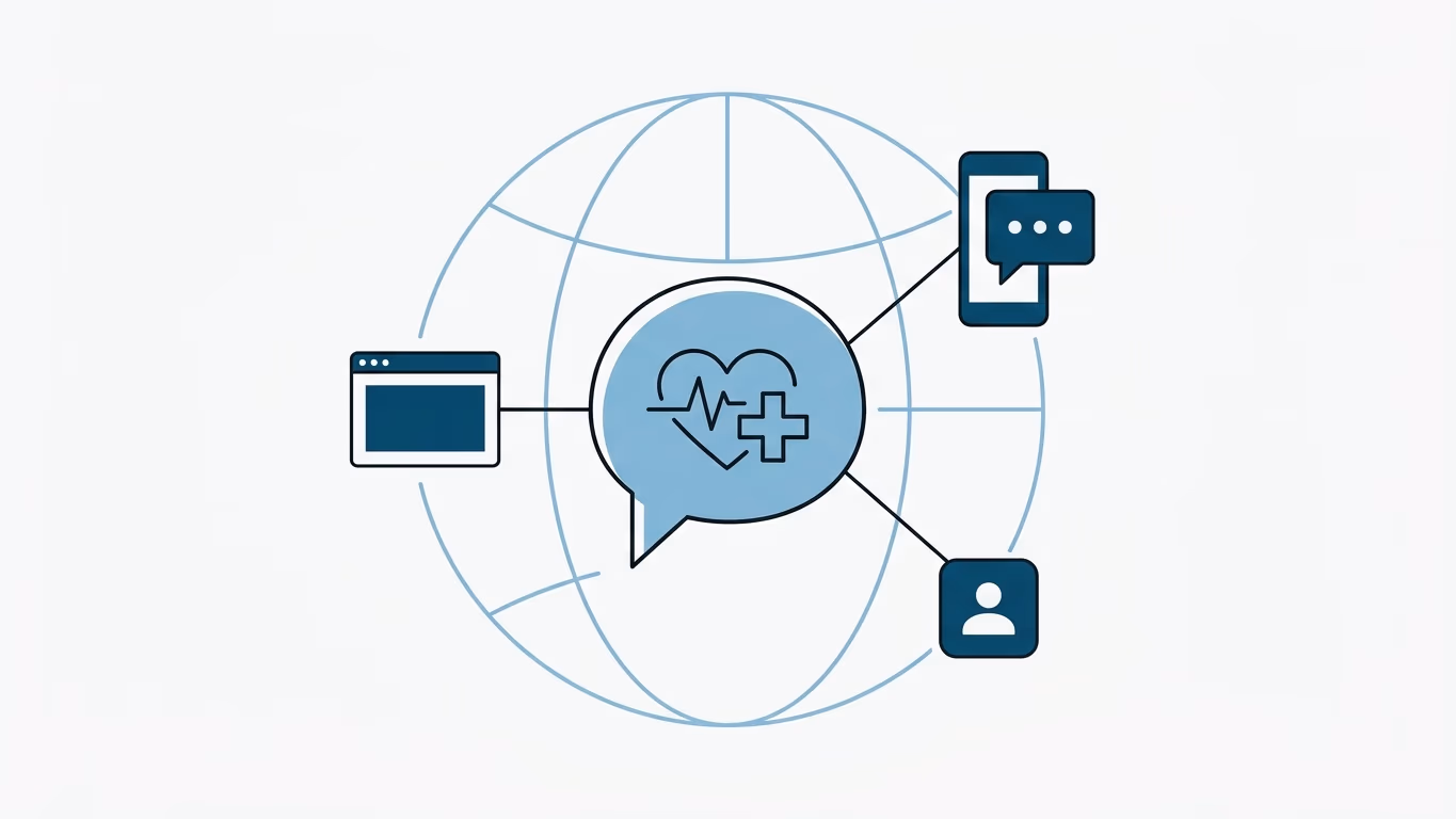 Beyond the bot: lessons from building a chat system for global patients