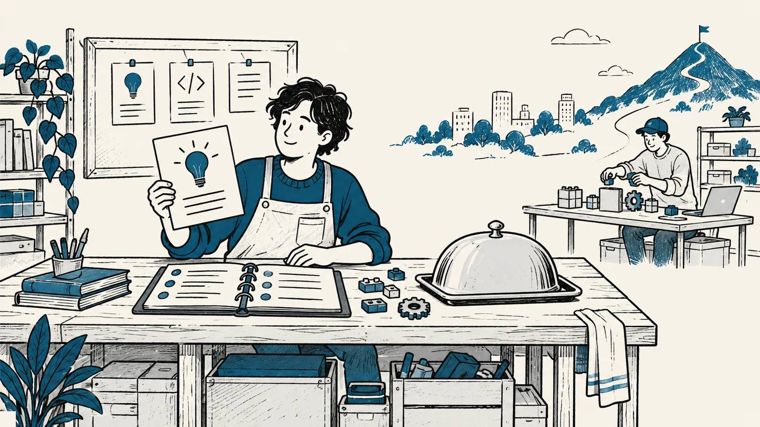 A founder shares a useful lesson while keeping the product recipe in a closed box