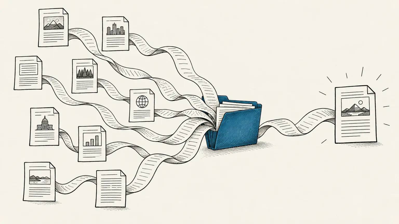 Twenty sources spread across different pages can still lead back to one originating claim