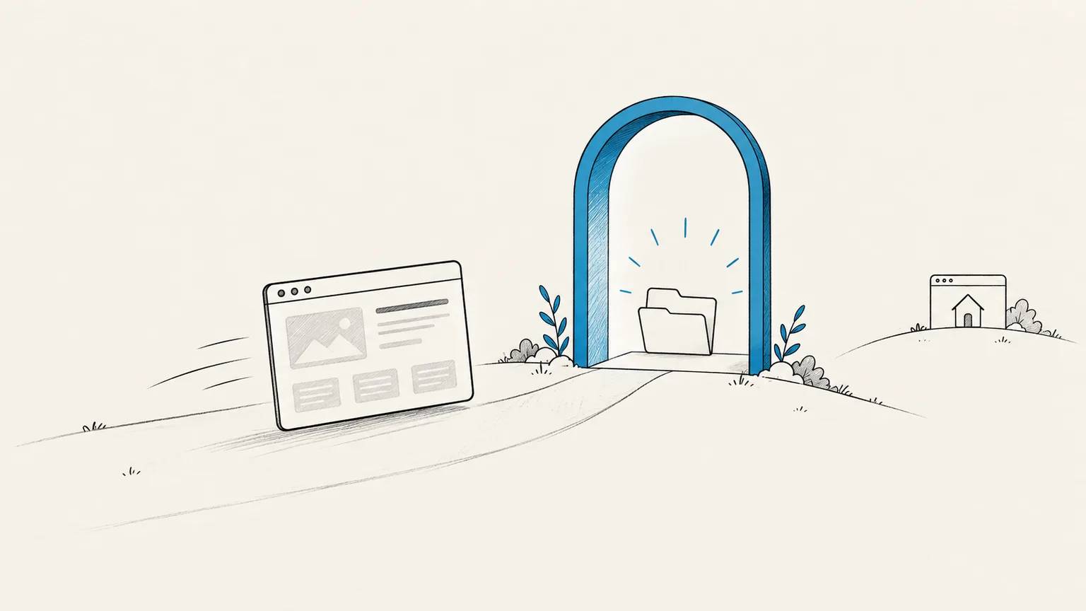 Hazırlanmış web sitesi mavi gönüllü inceleme geçidine yaklaşırken kişisel site işareti dışında kalıyor