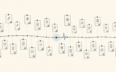 Bank connections with different authentication methods converge on a shared integration line.