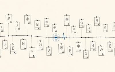 Bank connections with different authentication methods converge on a shared integration line.